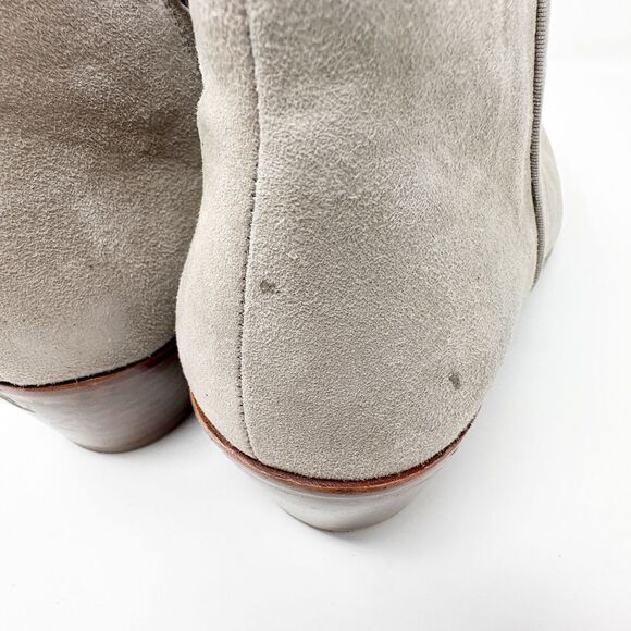 Sam Edelman Suede Ankle Bootie Petty Gray Size 10 W - Picture 10 of 10